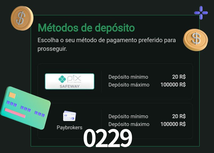 O cassino 0229 oferece uma grande variedade de métodos de pagamento